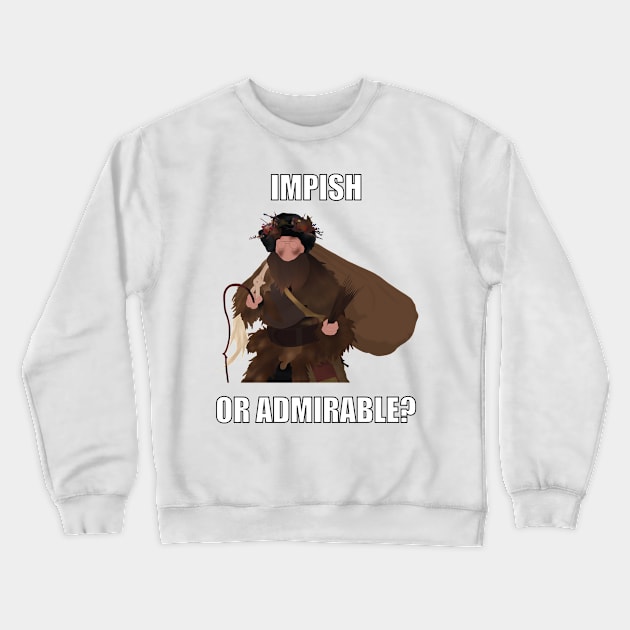 Impish or Admirable Crewneck Sweatshirt by am1202